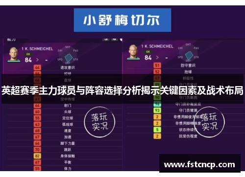 英超赛季主力球员与阵容选择分析揭示关键因素及战术布局